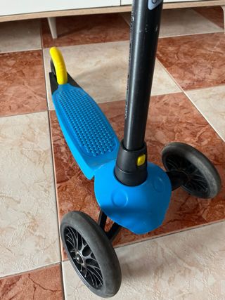 Patinete infantil 3 ruedas azul