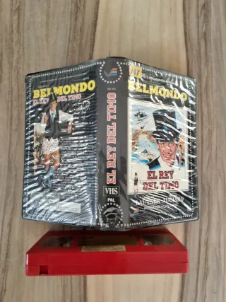 VHS Belmondo El Rey del Timo, videoclub