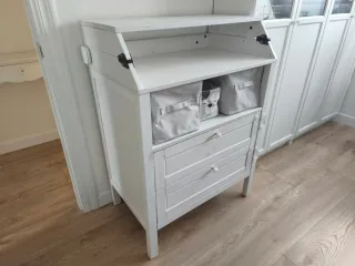 Cómoda cambiador SUNDVIK IKEA blanca