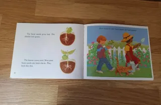 Libro en inglés "How a Seed Grows"