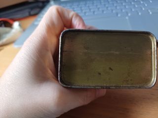 Caja vintage Dentífrico Perborato Laceda