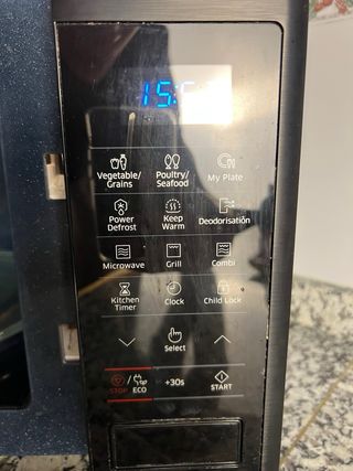 Microondas Samsung Negro