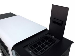 Estufa de Pellets Pasillo10  canalizada 10 KW VAL1