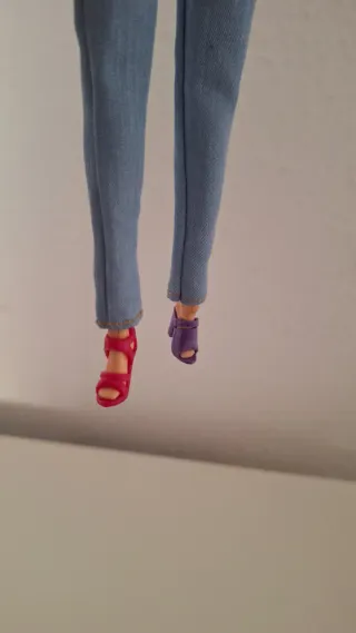 Lote 3 Zapatos Barbie Tacón