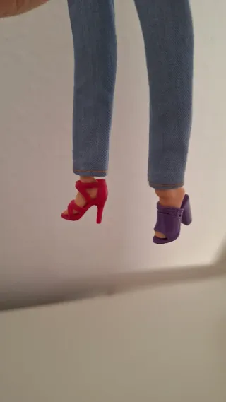 Lote 3 Zapatos Barbie Tacón