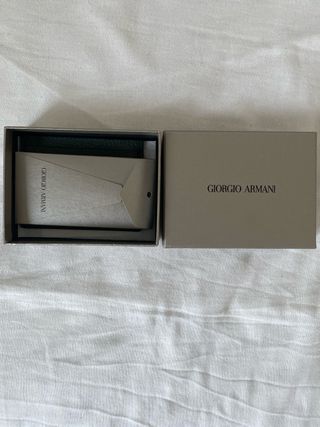 Tarjetero Giorgio Armani Verde