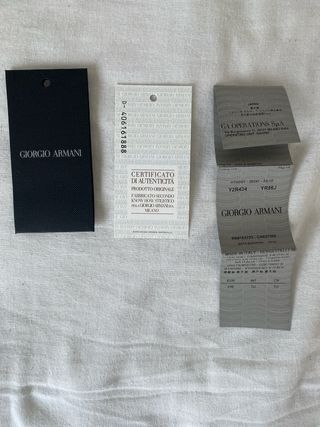 Tarjetero Giorgio Armani Verde