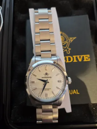 Reloj Addiesdive AD2030 Plata/Blanco