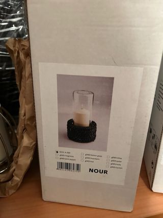 Velas decorativas con sistema de cartucho intercam