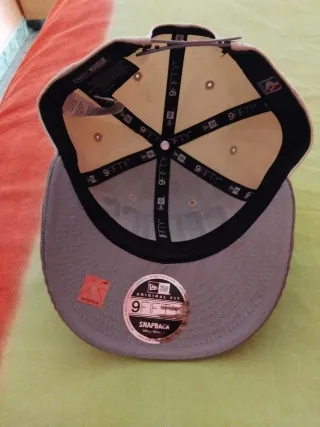 Gorra Celtics beige y verde