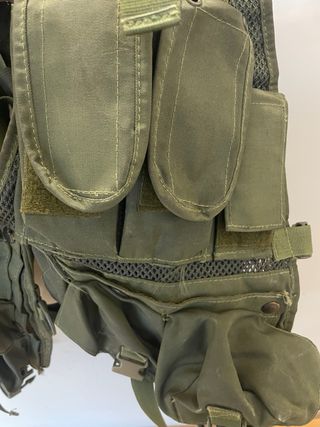 Gilet tattico  multiuso verde