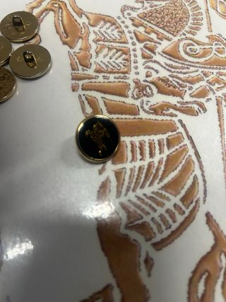 Lotto 5 bottoni Burberry