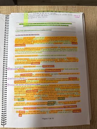Apuntes derecho civil contratos bercovitz