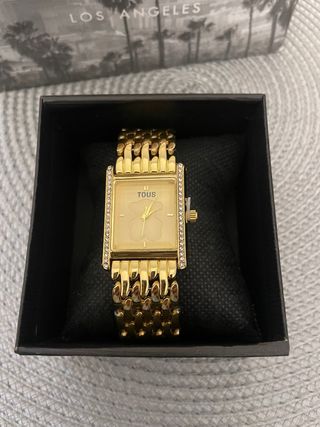 Reloj Tous Dorado con Cristales