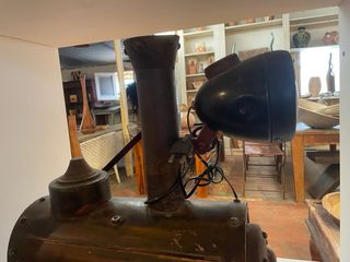 Lámpara Tren Industrial Vintage