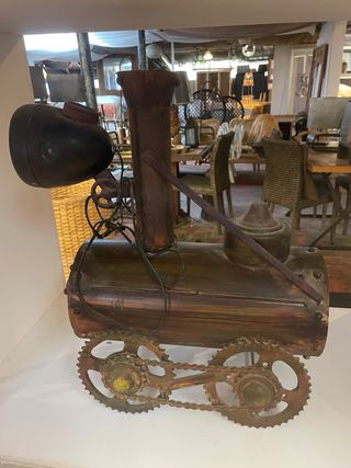 Lámpara Tren Industrial Vintage