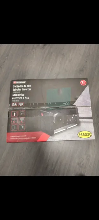 Soldador hilo tubular inverter Parkside