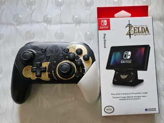 Pro Controller Zelda + PlayStand Zelda