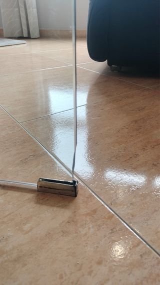 Mesa de centro de cristal moderna