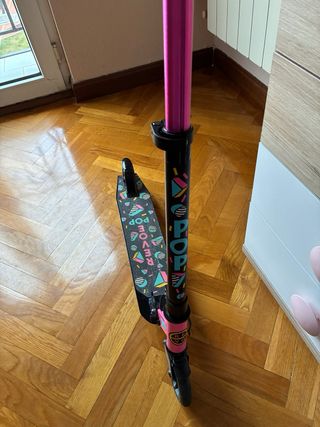 Patinete Decathlon para niña.