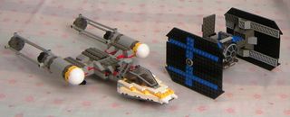 LEGO STAR WARS 7150 TIE FIGHTER & Y-WING