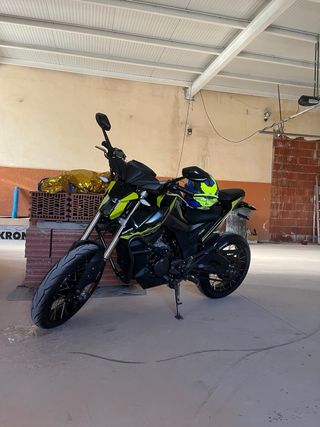 Zontes U125 2021 Negra y Verde