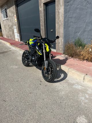 Zontes U125 2021 Negra y Verde