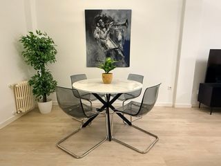 Vendo 6 Sillas Tobias Ikea gris