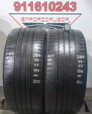 *285 35 22 W GOODYEAR RUEDA AL 90% VIDA UTIL