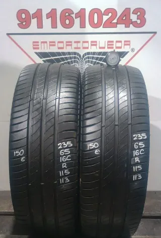 235 65 16C R MICHELIN RUEDA AL 90% VIDA UTIL