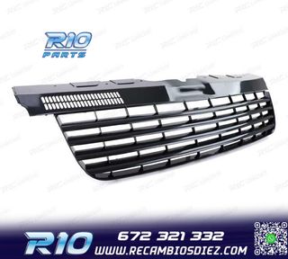 PARRILLA VOLKSWAGEN VW T5 TRANSPORTER 04-09 NEGRO BRILLO