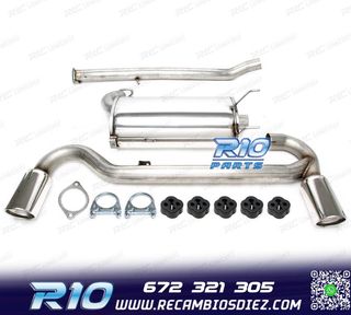 SILENCIOSO ESCAPE MAZDA MX5 90-98