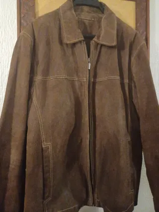 Chaqueta de piel hombre