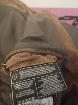 Chaqueta de piel hombre