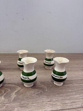 JUEGO DE CERÁMICA ARTESANAL ANDALUZA