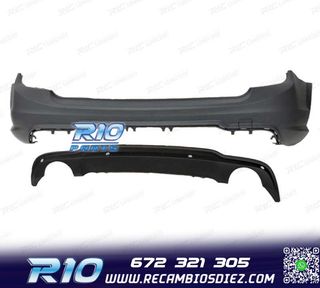 PARAGOLPES TRASERO MERCEDES CLASE C KOMBI W204 07-14 LOOK AM