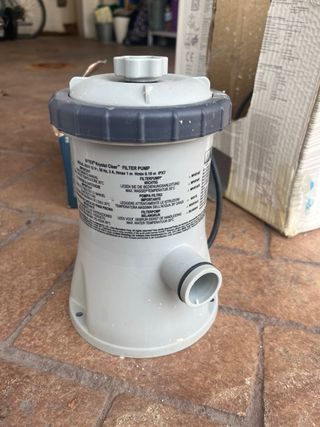 Piscina Rectangular Intex 2.6m x 1.6m y depuradora