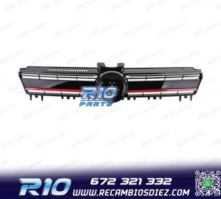 PARRILLA VOLKSWAGEN VW GOLF 7 12-17 LOOK R NEGRO ROJO