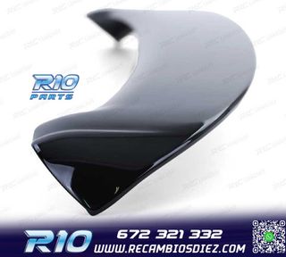 ALERON SPOILER VOLKSWAGEN VW POLO MK4 01-09 ABS NEGRO BRILLO