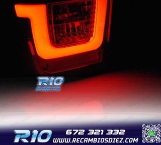 PILOTOS LED VOLKSWAGEN VW T4 90-03 AHUMADOS LED BAR