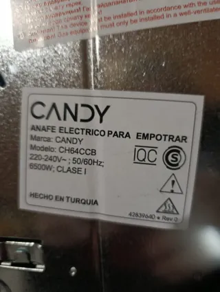 Piani cottura in vetroceramica Candy