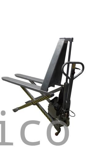 Transpaleta Tijera Galvanizada Eléctrica - 1000 Kg