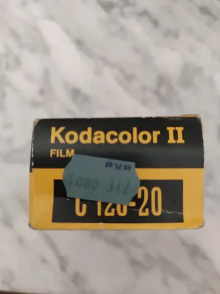 Carrete Kodacolor II ISO 100/21°