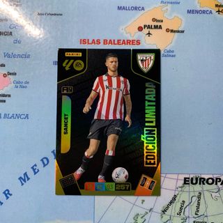 Sancet Edición limitada cromo adrenalyn 25-26