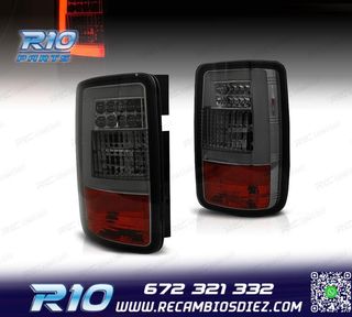 PILOTOS VOLKSWAGEN VW CADDY 04-15 FONDO CROMO AHUMADO