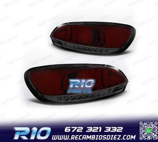 PILOTOS VOLKSWAGEN VW SCIROCCO 08-14 LED AHUMADO ROJO