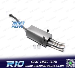 SILENCIOSO ESCAPE BMW SERIE 3 E36 L4 1991-1998 x2 DTM