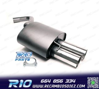 SILENCIOSO ESCAPE BMW SERIE 3 E90 E91 2005- x2