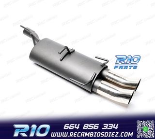 SILENCIOSO ESCAPE PARA OPEL ASTRA 1991-1998 x2 DTM