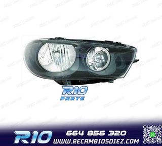 FARO DCH PARA VOLKSWAGEN VW SCIROCCO 08-14 FONDO NEGRO